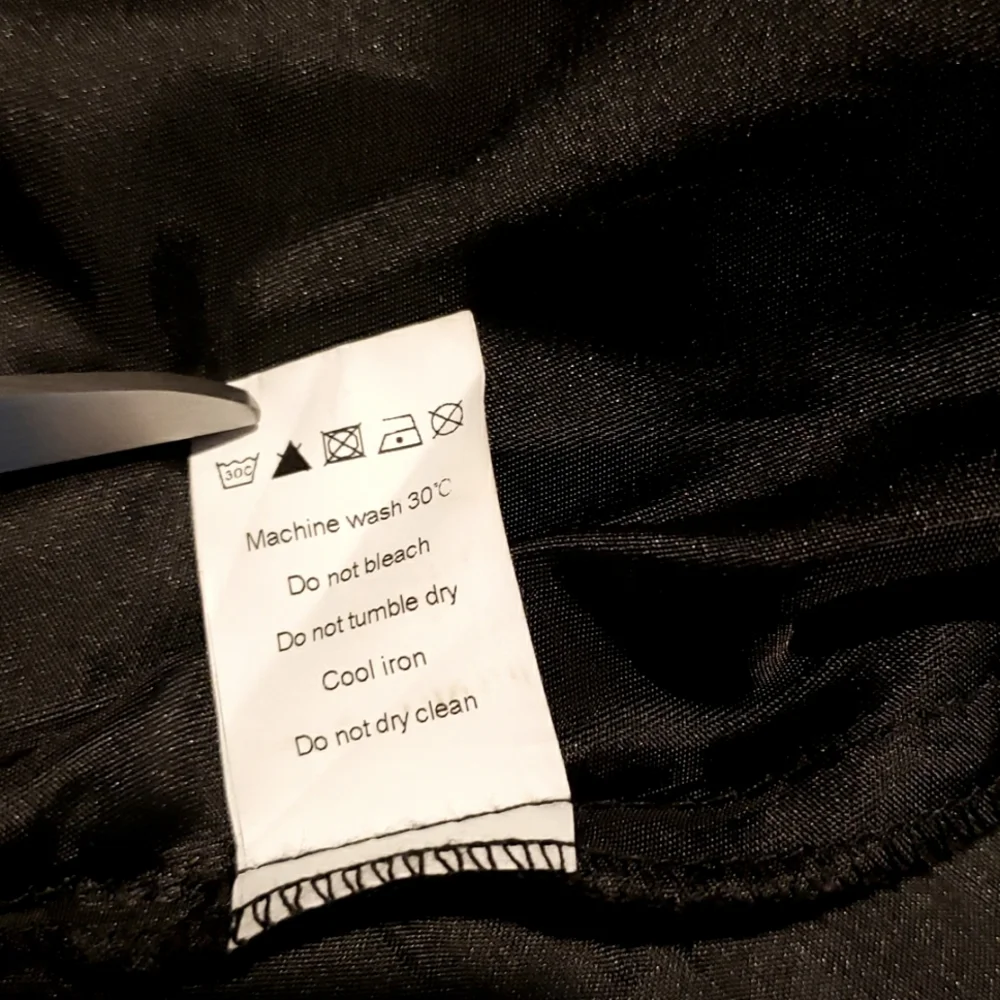 Black faux leather pencil skirt - Sz: XL - Picture 9 of 10